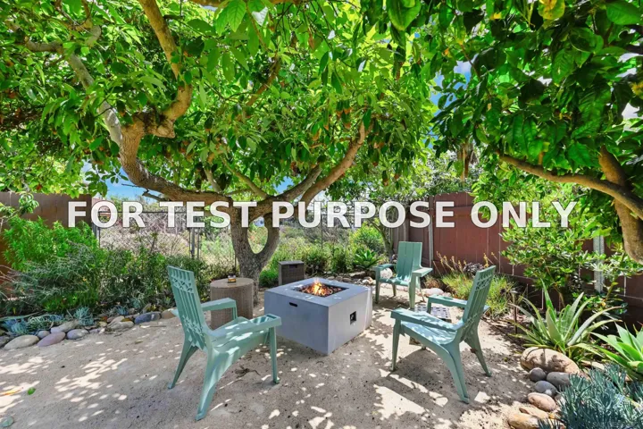 Demo/Test Data 3262 Apache Ave., San Diego, CA 92117