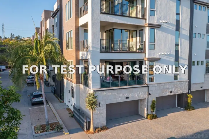 Demo/Test Data 8509 Aspect Dr, San Diego, CA 92108