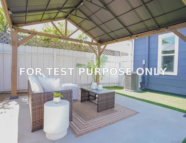 Demo/Test Data 3737 Orange, San Diego, CA 92105