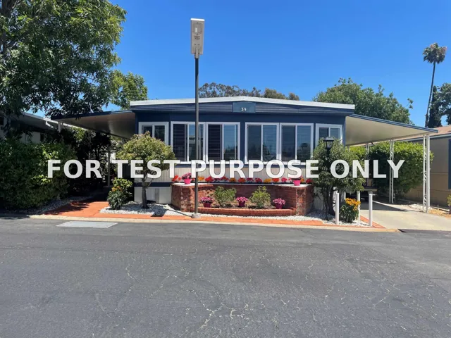 Demo/Test Data 1120 East Mission Rd Unit 39, Fallbrook, CA 92028