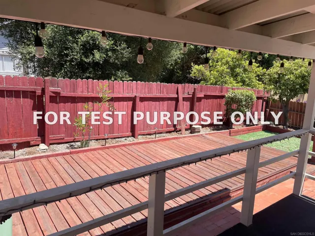 Demo/Test Data 1120 East Mission Rd Unit 39, Fallbrook, CA 92028