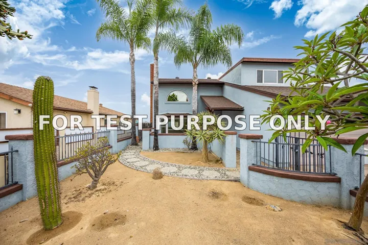 Demo/Test Data 4460 Huggins St, San Diego, CA 92122