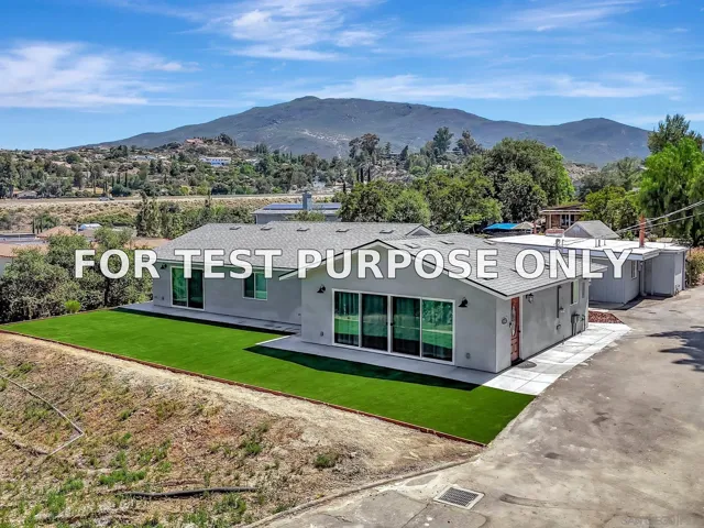 Demo/Test Data 1452 Rock Terrace, Alpine, CA 91901