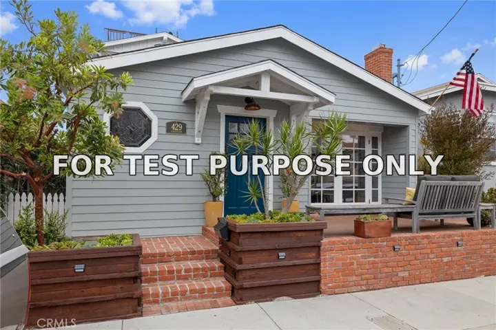 Demo/Test Data 429 Longfellow Avenue, Hermosa Beach, CA 90254