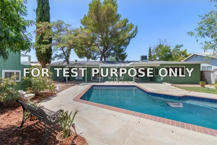 Demo/Test Data 4817 Quartz Hill Rd, Quartz Hill, CA 93536