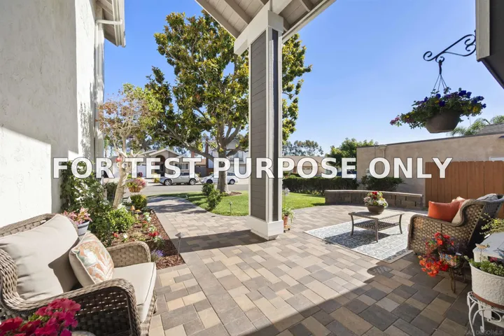 Demo/Test Data 12740 Prairie Dog Ave, San Diego, CA 92129