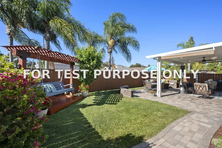 Demo/Test Data 12740 Prairie Dog Ave, San Diego, CA 92129
