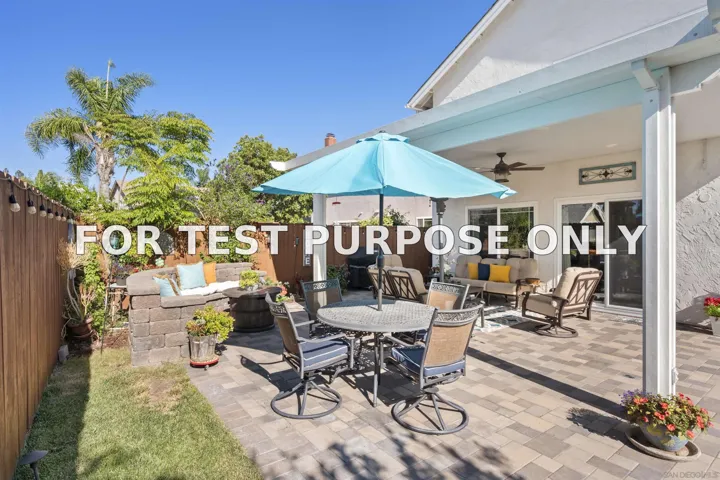 Demo/Test Data 12740 Prairie Dog Ave, San Diego, CA 92129