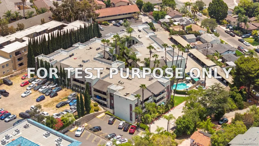 Demo/Test Data 5885 El Cajon Blvd Unit 301, San Diego, CA 92115