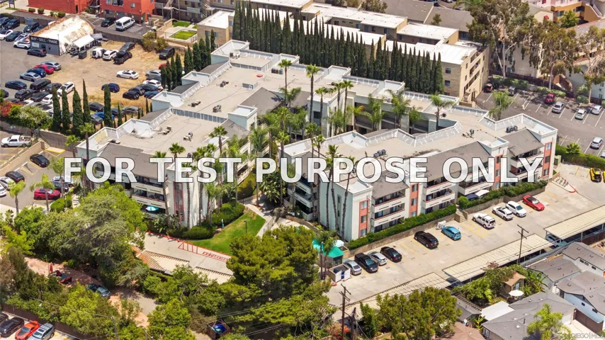 Demo/Test Data 5885 El Cajon Blvd Unit 301, San Diego, CA 92115