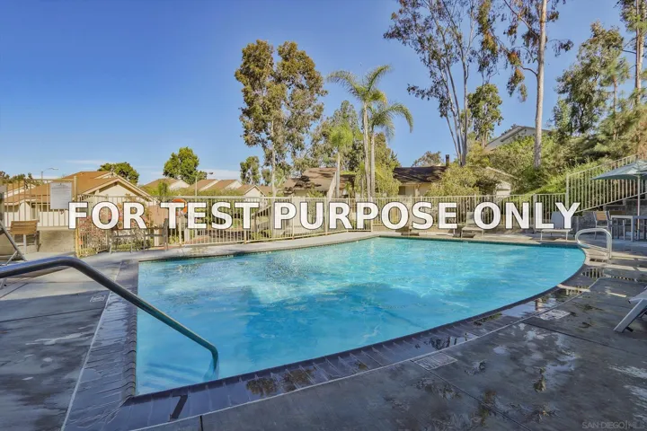Demo/Test Data 5430 Baltimore Unit 51, La Mesa, CA 91942