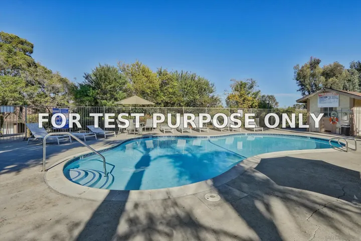 Demo/Test Data 5430 Baltimore Unit 51, La Mesa, CA 91942