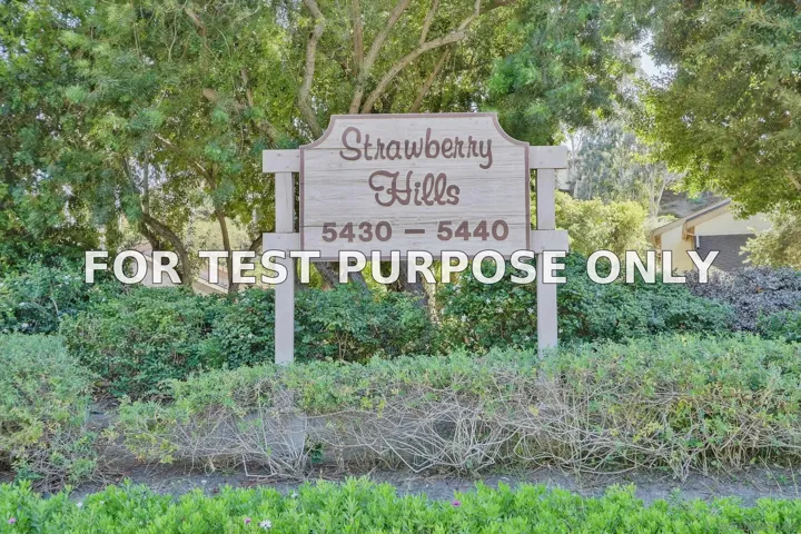 Demo/Test Data 5430 Baltimore Unit 51, La Mesa, CA 91942