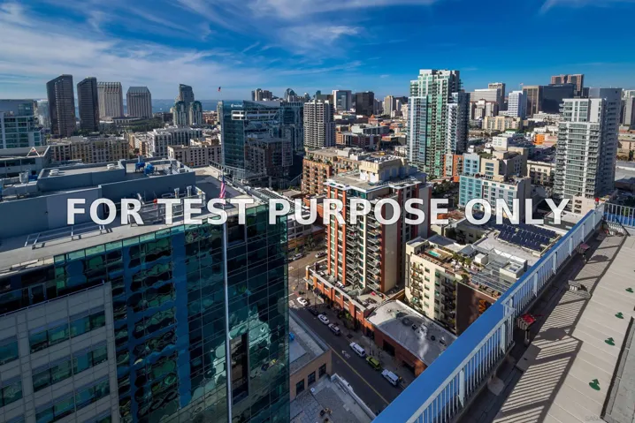 Demo/Test Data 321 10th Ave Unit 1706, San Diego, CA 92101