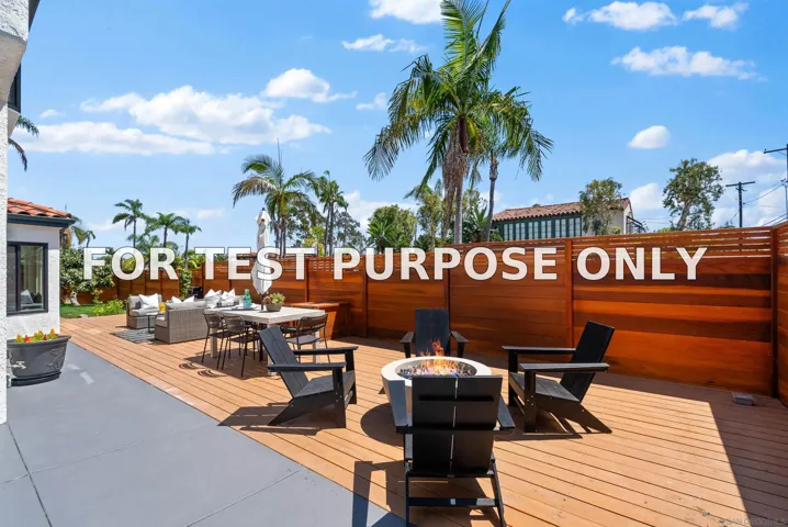 Demo/Test Data 5150 Bristol Road, San Diego, CA 92116