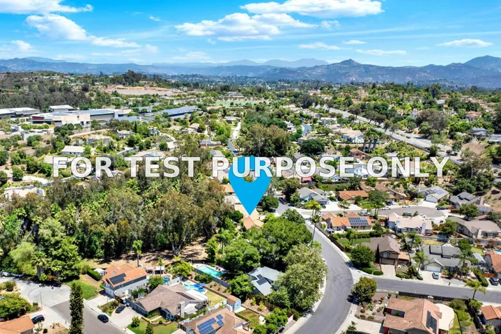 Demo/Test Data 2010 Palsero Ave, Escondido, CA 92029