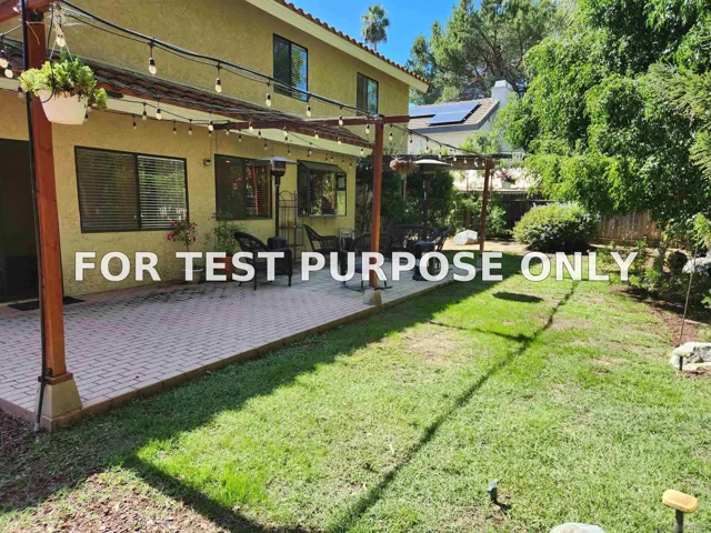Demo/Test Data 2010 Palsero Ave, Escondido, CA 92029