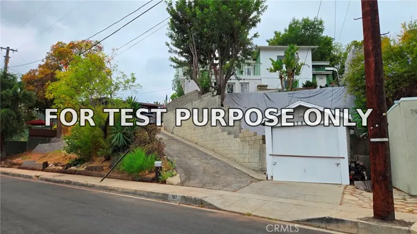 Demo/Test Data 787 Terrace 49, Los Angeles, CA 90042