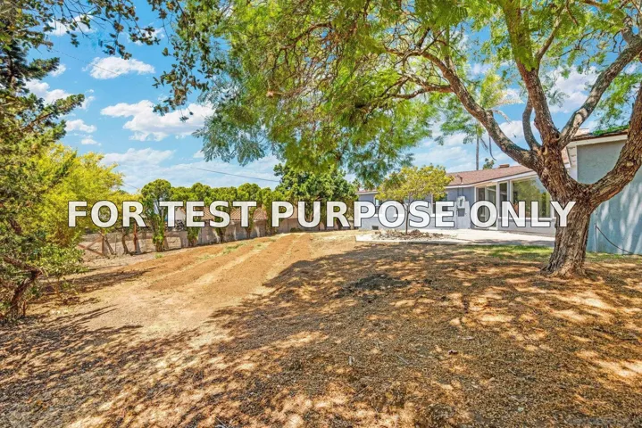 Demo/Test Data 2530 Pruett Dr, Vista, CA 92084