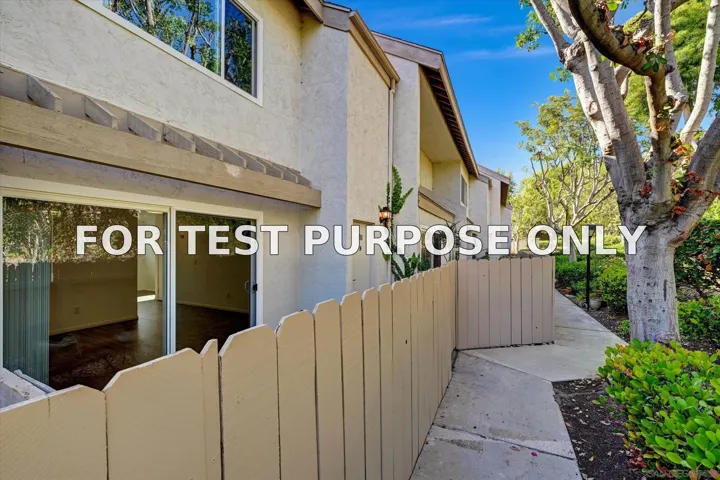 Demo/Test Data 6295 Rancho Mission Rd Unit 108, San Diego, CA 92108