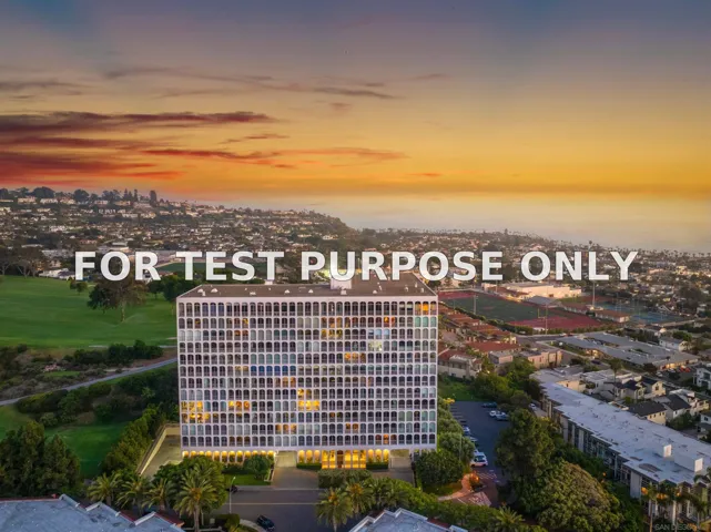 Demo/Test Data 1001 Genter St Unit 2h, La Jolla, CA 92037