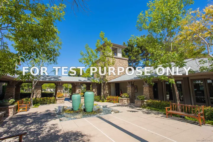 Demo/Test Data 3097 W Canyon Ave., San Diego, CA 92123