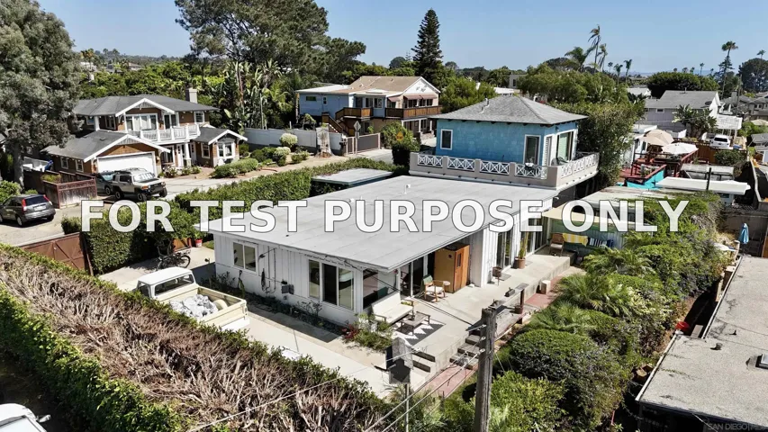 Demo/Test Data 900 Cornish Dr, Encinitas, CA 92024