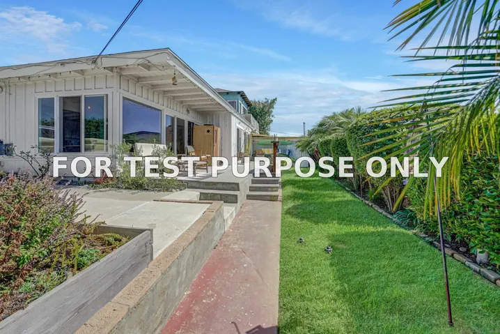 Demo/Test Data 900 Cornish Dr, Encinitas, CA 92024