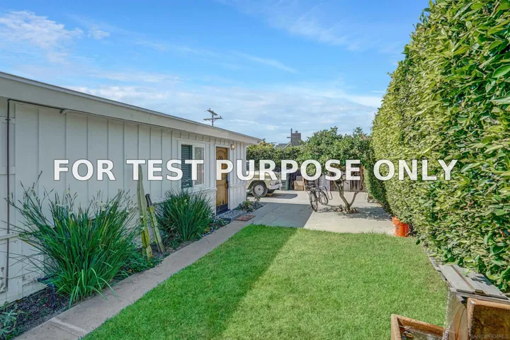 Demo/Test Data 900 Cornish Dr, Encinitas, CA 92024