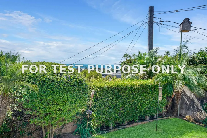 Demo/Test Data 900 Cornish Dr, Encinitas, CA 92024