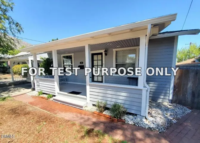 Demo/Test Data 32 N Lima Street, Sierra Madre, CA 91024