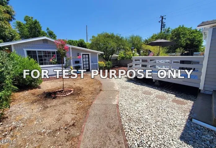 Demo/Test Data 32 N Lima Street, Sierra Madre, CA 91024