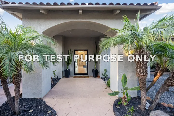 Demo/Test Data 30330 Via Maria Elena, Bonsall, CA 92003