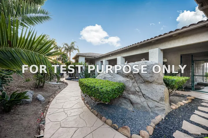 Demo/Test Data 30330 Via Maria Elena, Bonsall, CA 92003