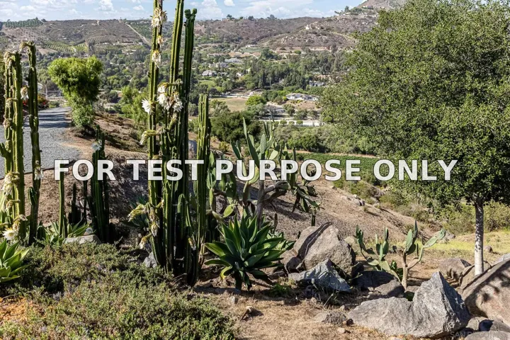 Demo/Test Data 30330 Via Maria Elena, Bonsall, CA 92003