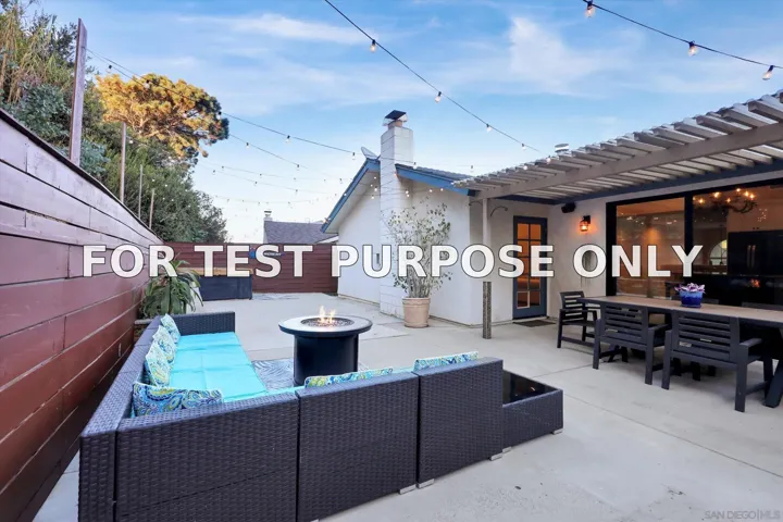 Demo/Test Data 2002 Mendocino Blvd, San Diego, CA 92107