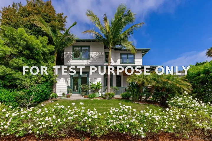 Demo/Test Data 6411 Dowling Dr, La Jolla, CA 92037