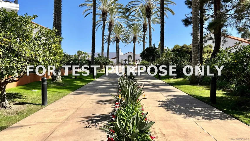 Demo/Test Data 2003 Costa Del Mar Rd Unit 692, Carlsbad, CA 92009