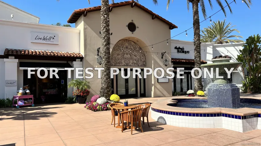 Demo/Test Data 2003 Costa Del Mar Rd Unit 692, Carlsbad, CA 92009