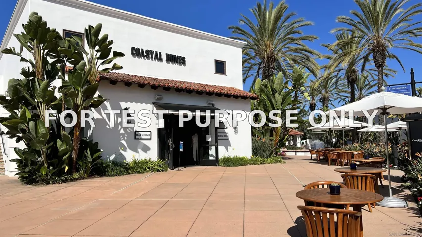 Demo/Test Data 2003 Costa Del Mar Rd Unit 692, Carlsbad, CA 92009