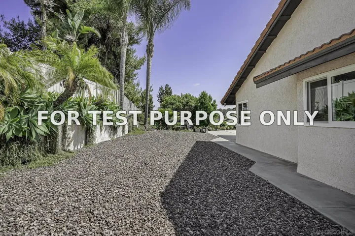 Demo/Test Data 5241 Alamosa Park Dr, Oceanside, CA 92057