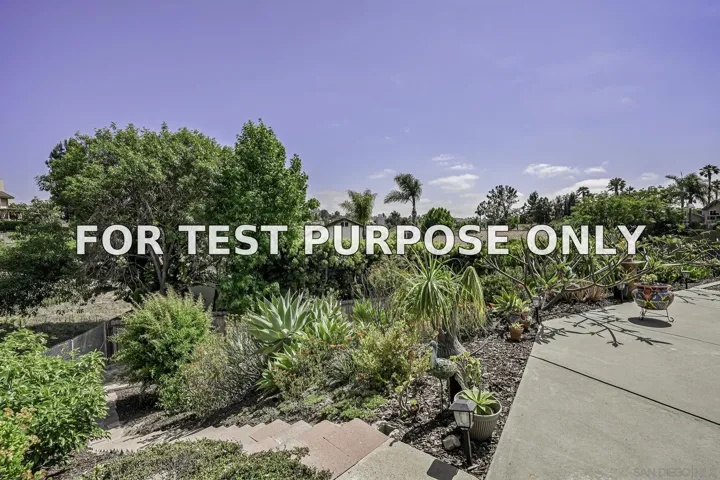 Demo/Test Data 5241 Alamosa Park Dr, Oceanside, CA 92057