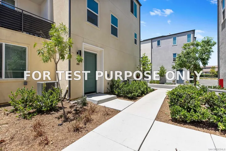 Demo/Test Data 5471 Seacliff Pl Unit 86, San Diego, CA 92154