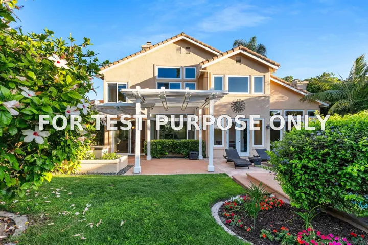 Demo/Test Data 4716 Thurston Place, San Diego, CA 92130