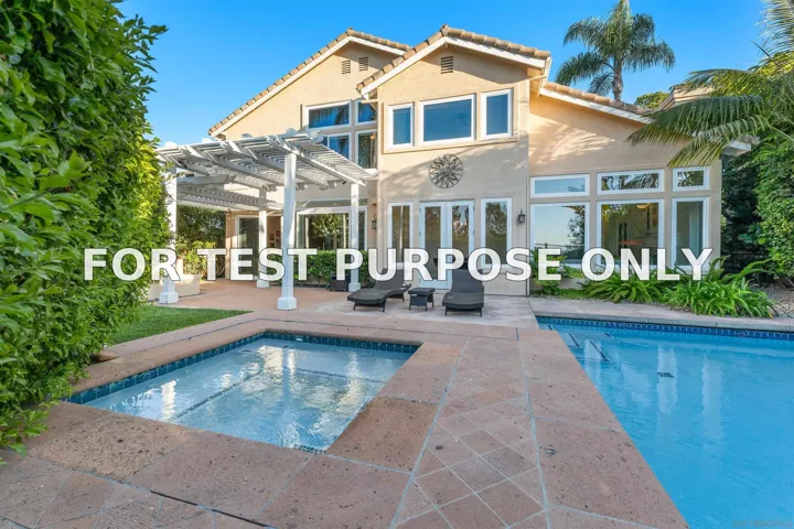Demo/Test Data 4716 Thurston Place, San Diego, CA 92130
