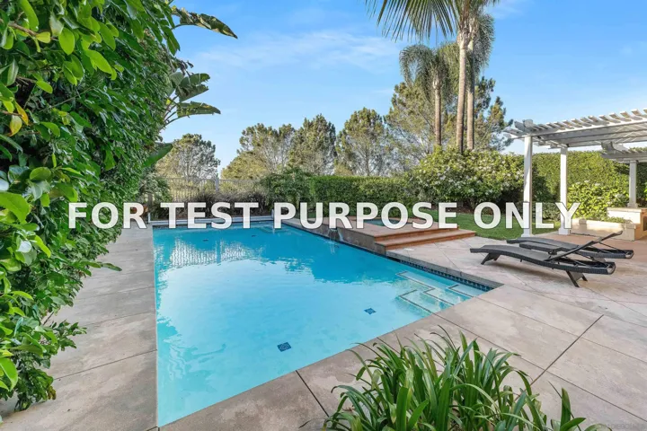 Demo/Test Data 4716 Thurston Place, San Diego, CA 92130