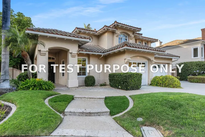 Demo/Test Data 4716 Thurston Place, San Diego, CA 92130