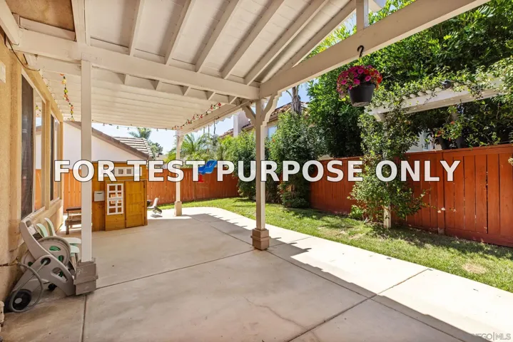 Demo/Test Data 591 Chesterfield Cir, San Marcos, CA 92069
