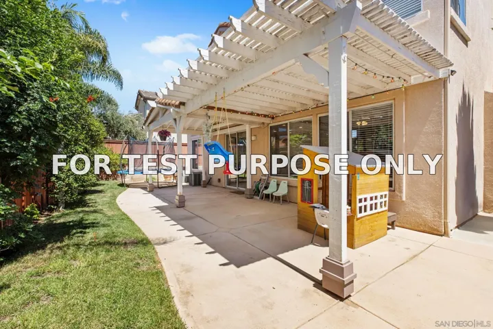 Demo/Test Data 591 Chesterfield Cir, San Marcos, CA 92069