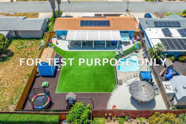 Demo/Test Data 13225 Waltham Ave, Poway, CA 92064